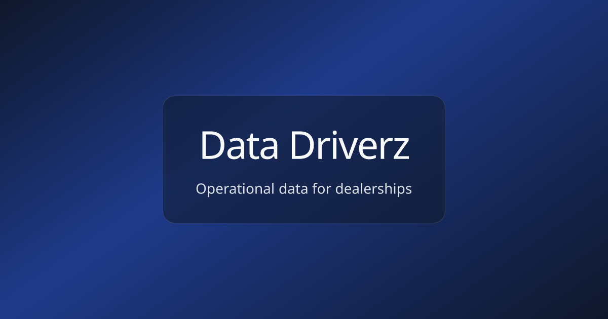 Data Driverz